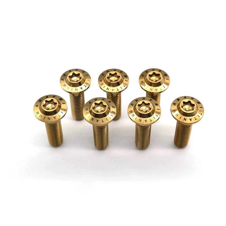 Johnny&#39;s - Miiii! Arashi Front Brake Discs Rotors + Mounting Bolts Screws for